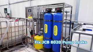 JCB 8020 Hydraulikpumpen-Dichtungssatz Nachi PVD 0B 20P Reparatur